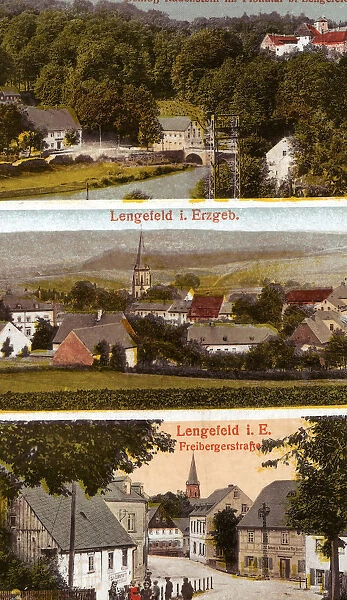 Buildings Erzgebirgskreis Churches Pockau-Lengefeld