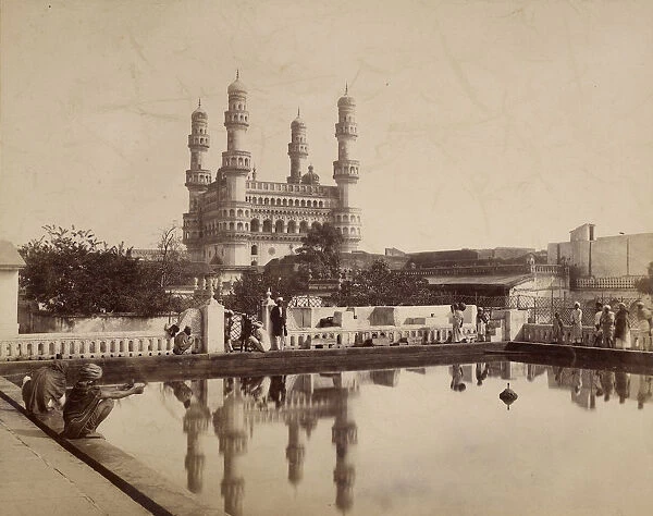 Charminar Hyderabad Lala Deen Dayal Indian 1844