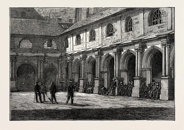 The Cloisters, Fontevrault, France, 1871