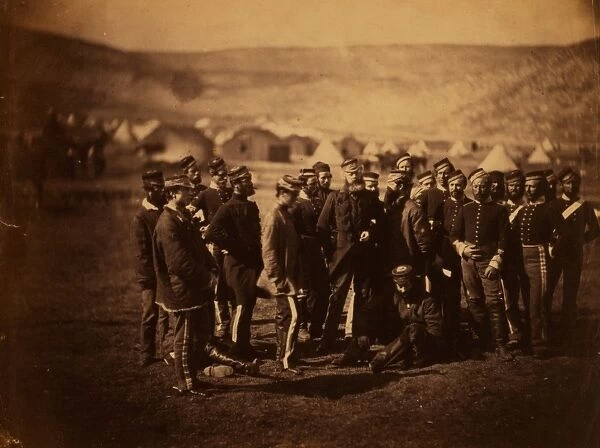 Colonel Doherty, officers & men of the 13th Light Dragoons, Crimean War, 1853-1856