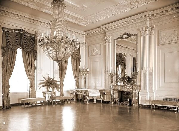 A Corner of the East Room, White House, Official residences, Reception rooms, United