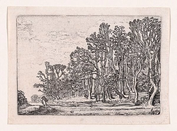 Drawings Prints, Print, Two Plank Hedges, Verscheyden Landtschapjes, Various Landscapes