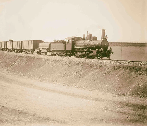 German Baghdad Railway Camp carrying German material