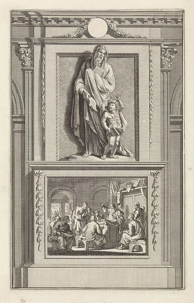 H. Pantaenus of Alexandria, Church Father, Jan Luyken, Zacharias Chatelain (II)