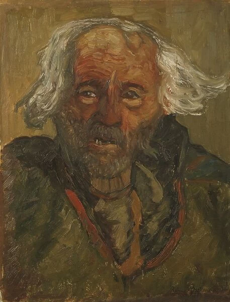Helmer Osslund White-Haired Patch Kvikkjokk painting