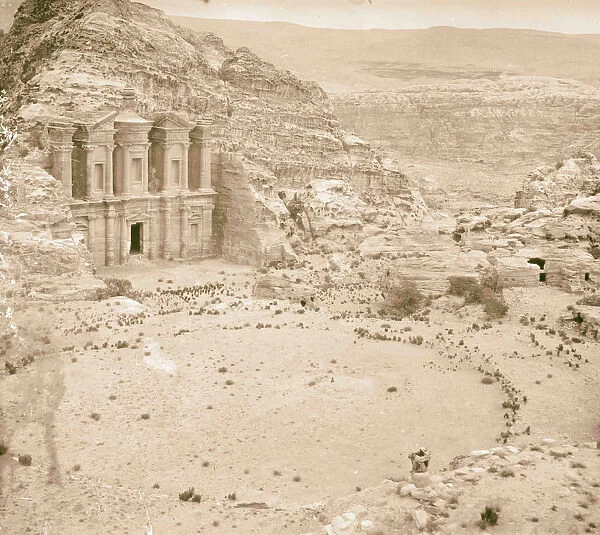 Petra Ed-Der 1898 Jordan Extinct city