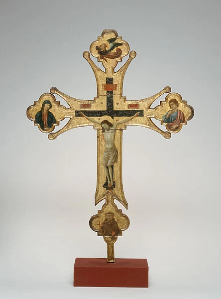 Processional Cross 1320 Master Santa Chiara Italian
