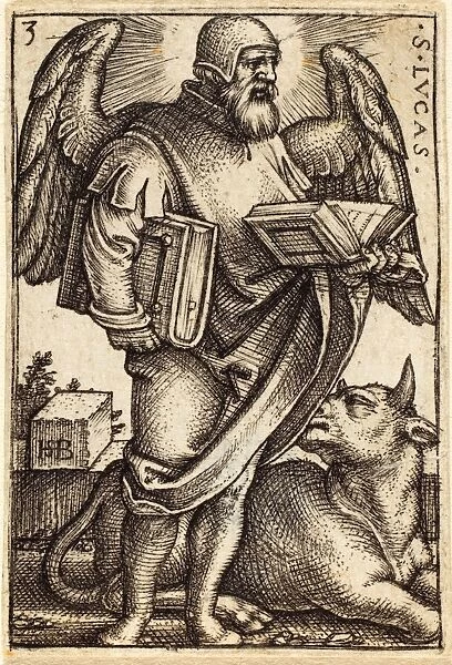 Sebald Beham (German, 1500 - 1550), Luke, engraving