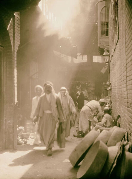 Street scene Baghdad 1932 Iraq