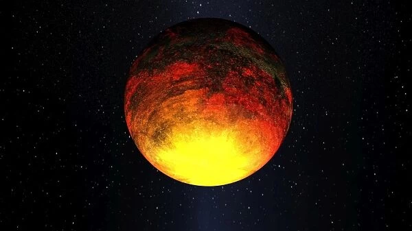 Artist concept of Kepler-10b
