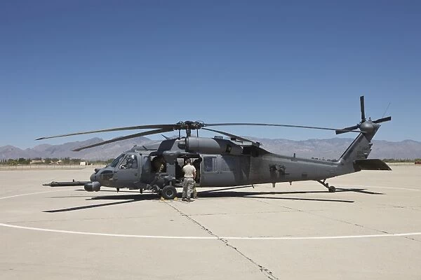 HH-60G Pave Hawk with pararescuemen