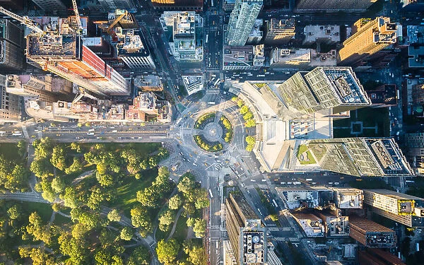Columbus Circle Aerial