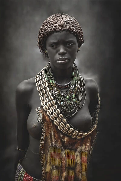 Woman Hamer tribe