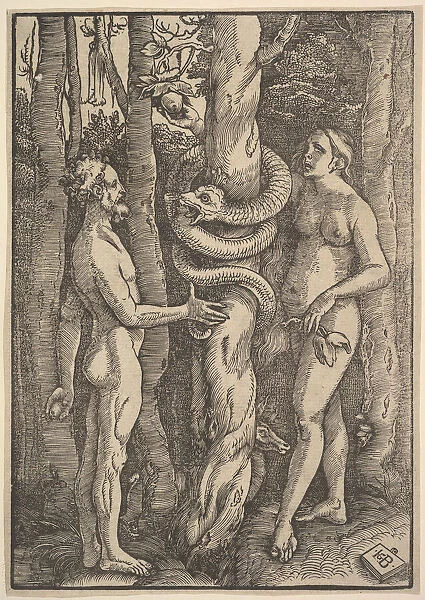 Adam and Eve, 1514. Creator: Hans Baldung