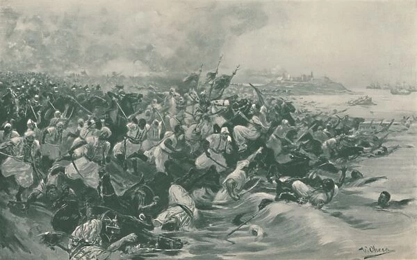 The Battle of Aboukir, 1799, (1896)