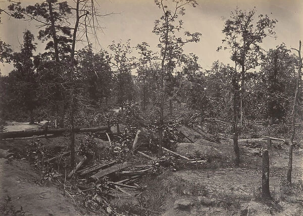 Battle Field of Atlanta, Georgia, July 22nd 1864 No. 1, 1860s. Creator: George N. Barnard
