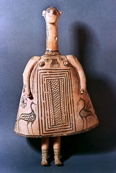Bell idol, Ancient Greek, c700 BC