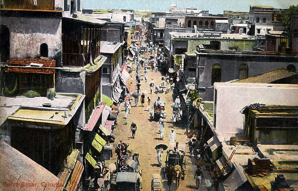 Burra Bazar, Calcutta, India, early 20th century