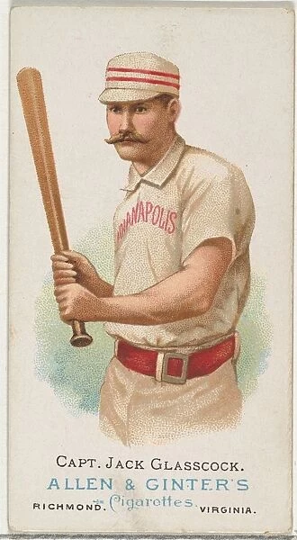 Captain Jack Glasscock, Baseball Player, from Worlds Champions