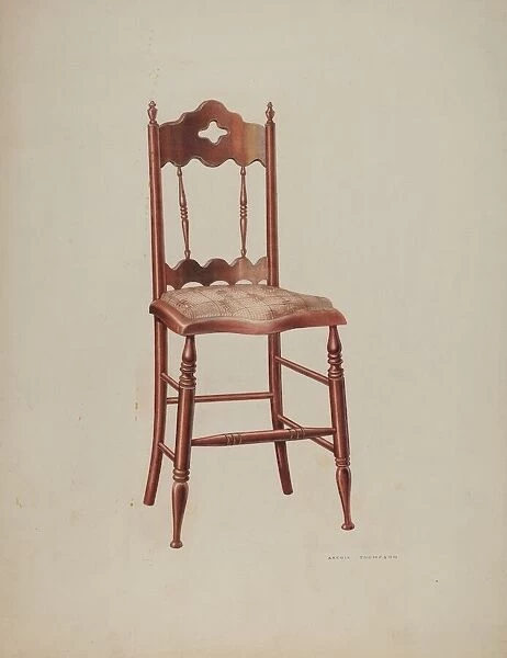 Chair, 1941. Creator: Archie Thompson