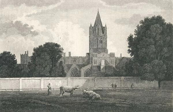 Christ Church Cathedral, Oxford, 1811. Artist: Elizabeth Byrne