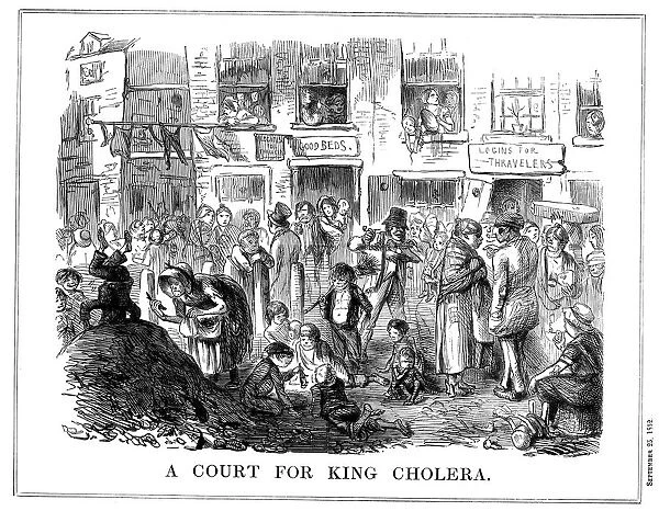 A Court for King Cholera, 1852
