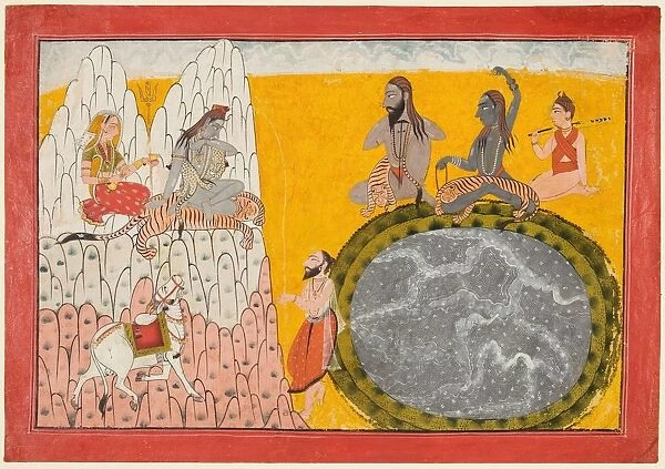 Descent of the Ganges, c. 1700-10. Creator: Unknown