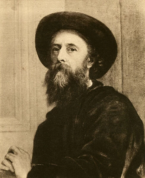 George Frederic Watts, English Victorian painter and sculptor, (1913). Artist: George Frederick Watts