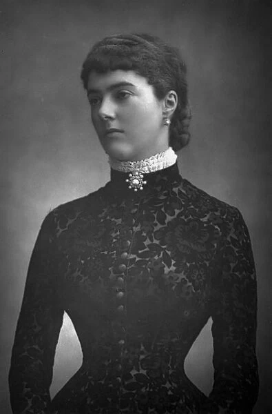 Georgiana, Countess of Dudley, 1890. Artist: W&D Downey