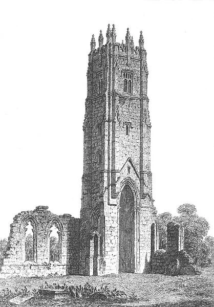 Grey Friars Tower, Richmond, North Yorkshire, c1800-1833. Artist: John Coney