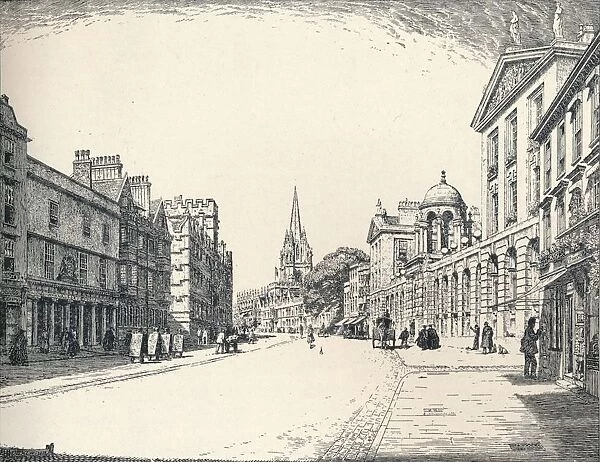 High Street, Oxford, 1905. Artist: Edmund Hort New