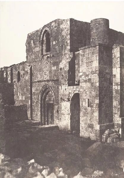 Jerusalem, eglise Sainte-Anne, Vue generale, 1854