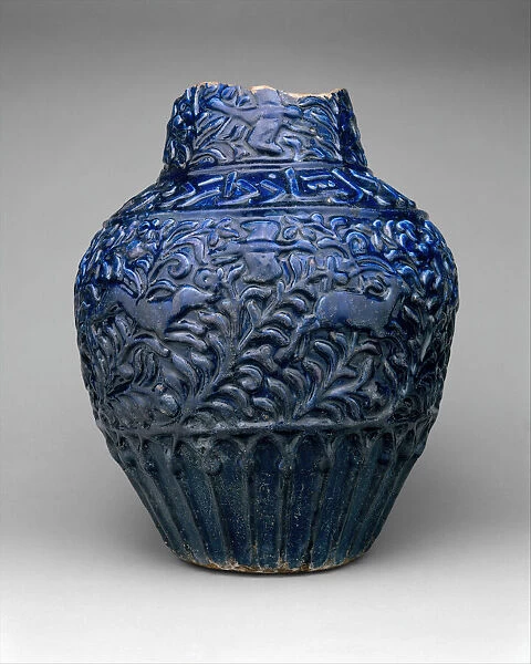 Large Jar, Iran, dated A. H. 681  /  A. D. 1282-83. Creator: Unknown