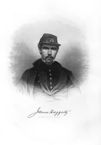 Lieutenant Colonel James Haggerty, American soldier, (1872). Artist: John A O Neill