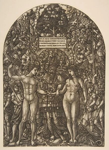 The Marriage of Adam and Eve. n. d. Creator: Jean Duvet