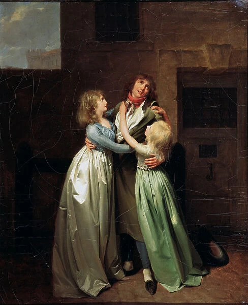 A Mournful Parting, 1780s. Artist: Louis Leopold Boilly
