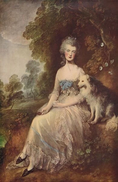 Mrs. Robinson (Perdita), 1781, (c1915). Artist: Thomas Gainsborough