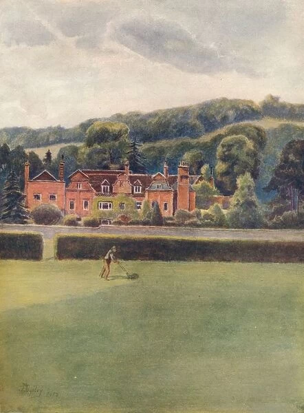 The Old House, Mickelham, 1913, (1914). Artist: Jamess Ogilvy