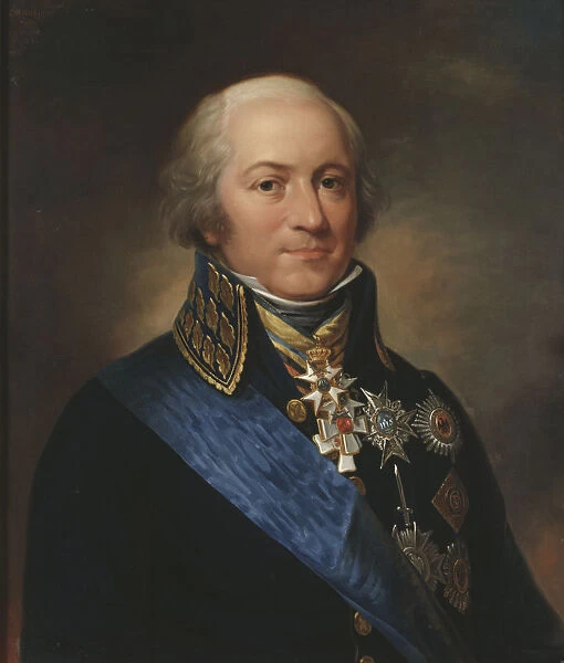 Portrait of Count Carl Johan Adlercreutz (1757-1815), 1846
