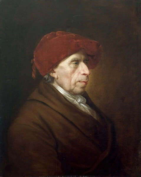Portrait of David Friedlander (1750-1834), c. 1815. Creator: Weitsch, Friedrich Georg