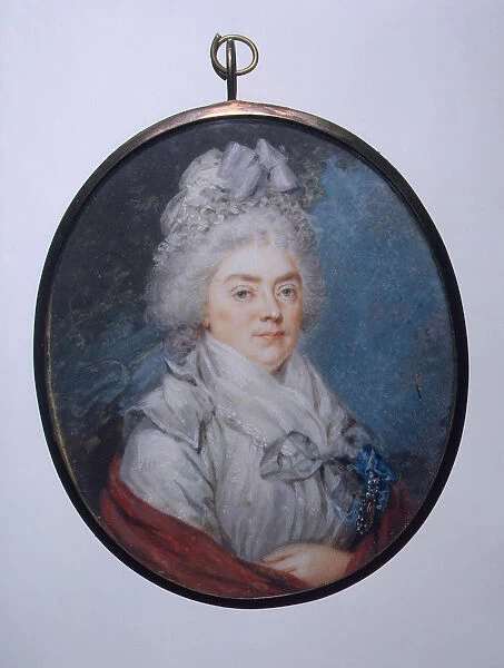 Portrait of Princess Darya Petrovna Saltykova (1739-1802), nee Chernysheva, 1794. Artist: Ritt, Augustin Christian (1765-1799)