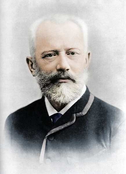 Pyotr Ilyich Tchaikovsky (1840 - 1893), Russian composer. Artist: Charles Reutlinger