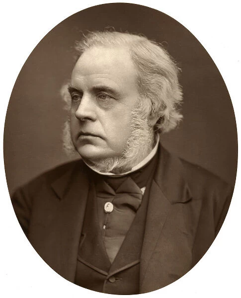 Right Hon John Bright, MP for Birmingham, 1876. Artist: Lock & Whitfield