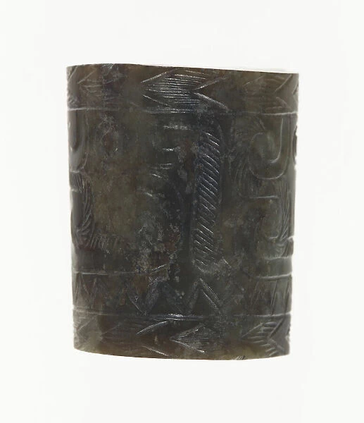 Slit Cylinder (jue), Eastern Zhou period, 7th  /  6th century B. C. Creator: Unknown