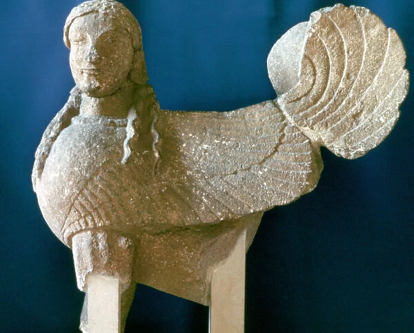 Sphinx from Cyprus, 6th century BC
