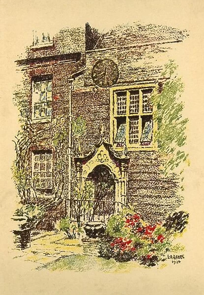 Staple Inn, London, 1924. Creator: L A Hayes