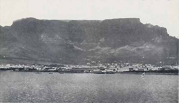 Table Mountain and Cape Town, 1924