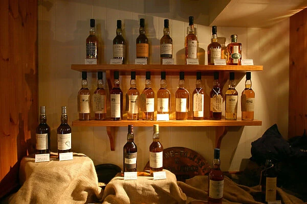 Talisker Distillery Shop, Isle of Skye, Highland, Scotland