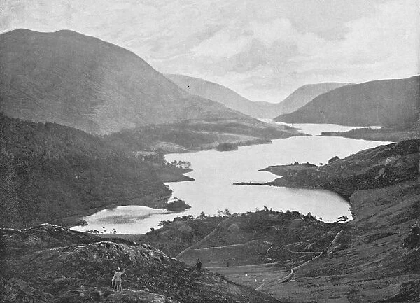 Thirlmere and Helvellyn, c1896. Artist: Green Brothers