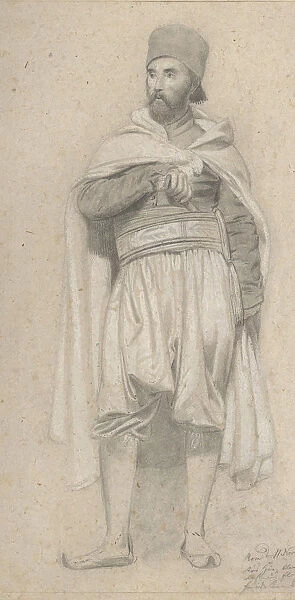 A Turkish Warrior, 1843 (?). Creator: Niels Simonsen